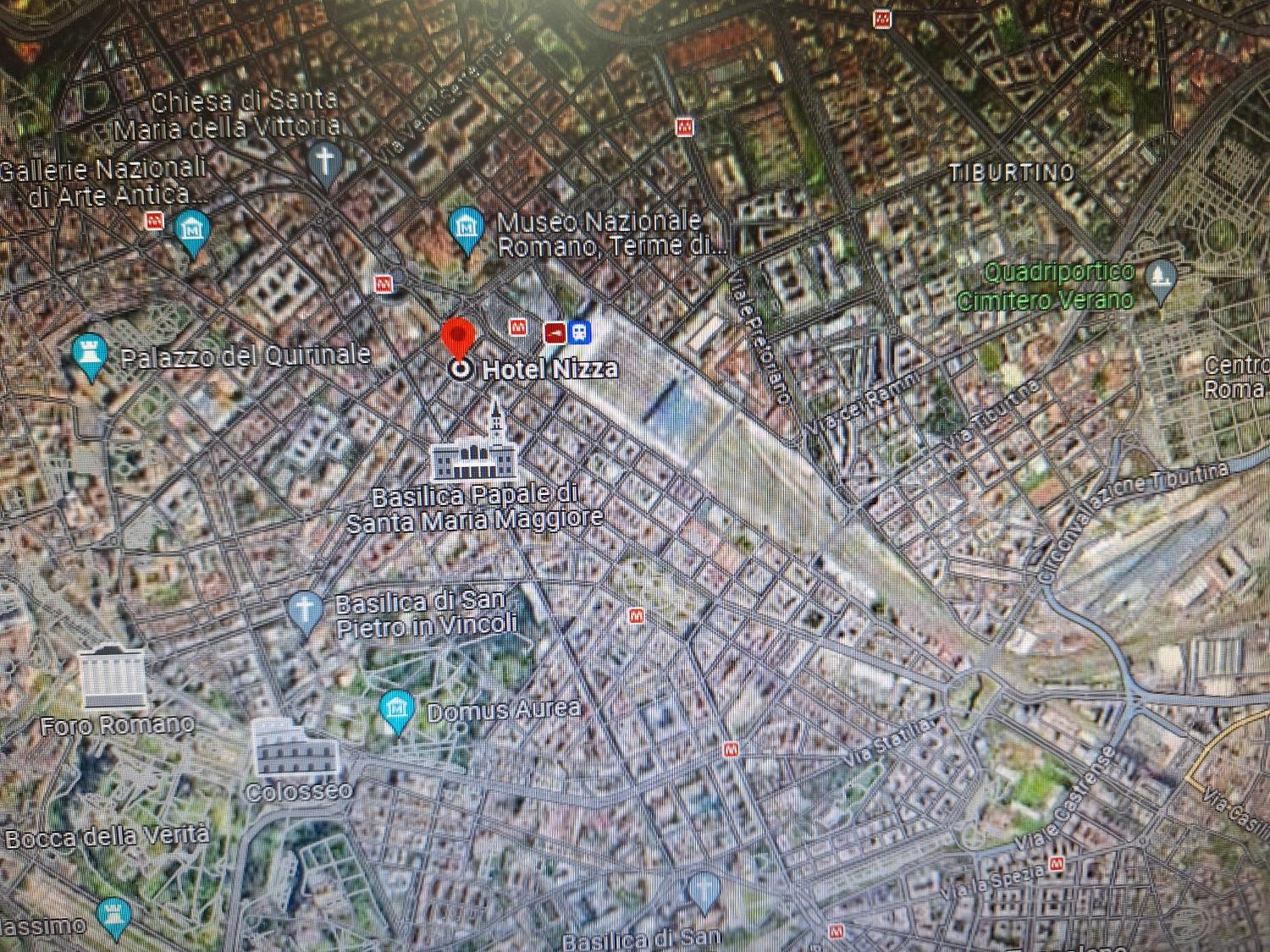 Hotel Nizza Roma Dış mekan fotoğraf